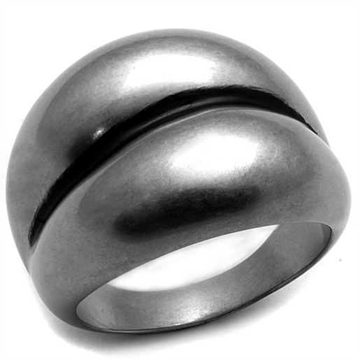 Picture of TK2415 - Stainless Steel Ring Antique Silver Men No Stone No Stone