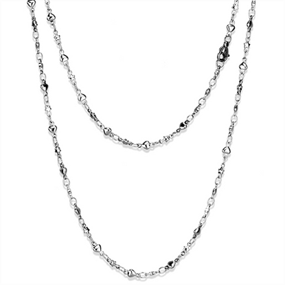 Picture of TK2427 - Stainless Steel Chain High polished (no plating) Women No Stone No Stone