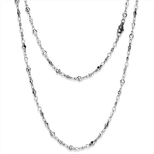 Picture of TK2427 - Stainless Steel Chain High polished (no plating) Women No Stone No Stone