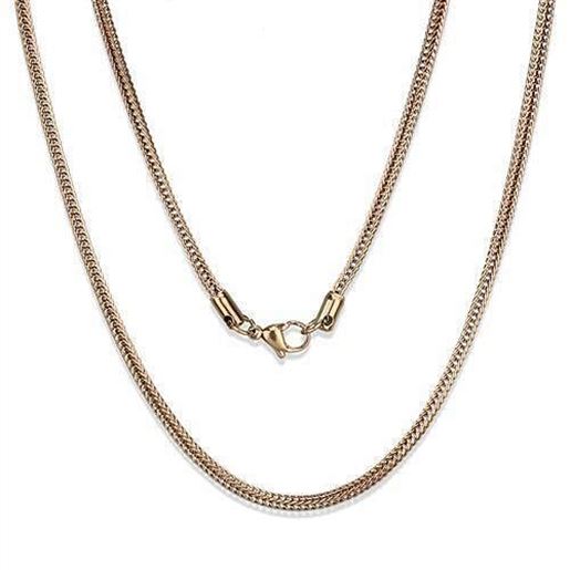 Picture of TK2430R - Stainless Steel Chain IP Rose Gold(Ion Plating) Women No Stone No Stone