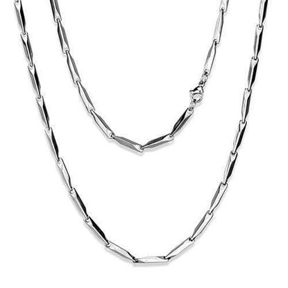 Picture of TK2442 - Stainless Steel Chain High polished (no plating) Women No Stone No Stone