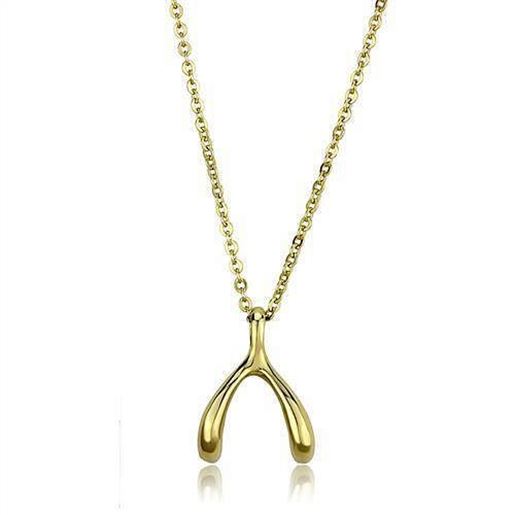 Picture of TK2528 - Stainless Steel Chain Pendant IP Gold(Ion Plating) Women No Stone No Stone