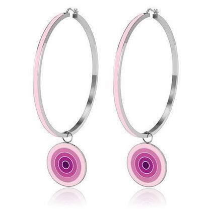 Picture of TK271 - Stainless Steel Earrings High polished (no plating) Women No Stone No Stone