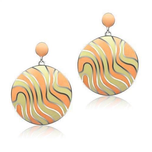 Picture of TK280 - Stainless Steel Earrings High polished (no plating) Women No Stone No Stone