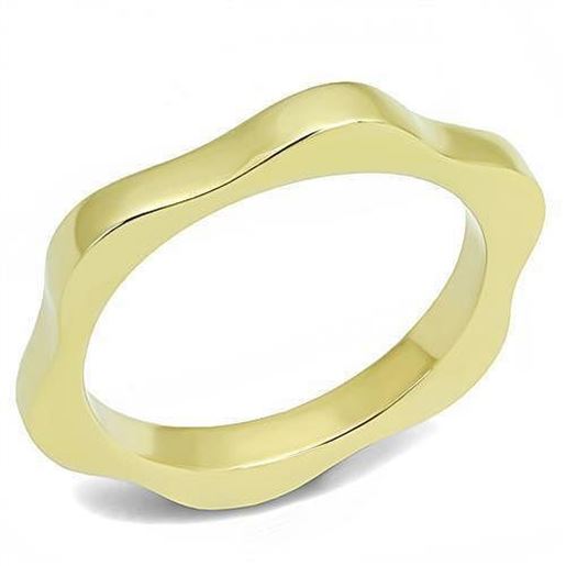 Picture of TK3033 - Stainless Steel Ring IP Gold(Ion Plating) Women No Stone No Stone