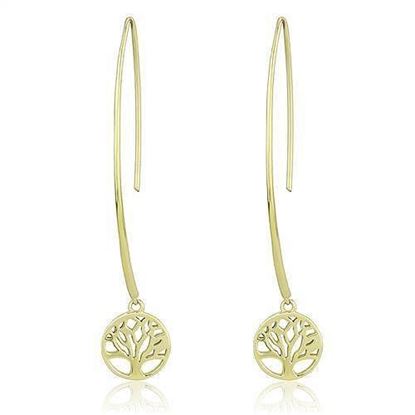 Picture of TK3149 - Stainless Steel Earrings IP Gold(Ion Plating) Women No Stone No Stone