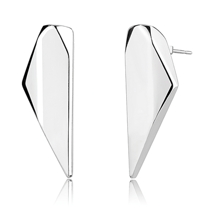 Picture of TK3160 - Stainless Steel Earrings Rhodium Women No Stone No Stone