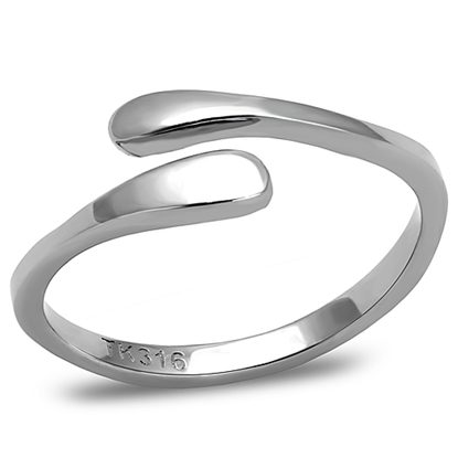 Picture of TK3261 - Stainless Steel Ring High polished (no plating) Women No Stone No Stone