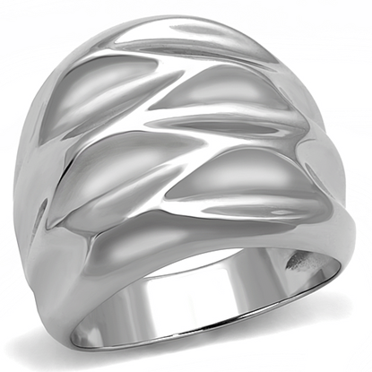 Picture of TK3262 - Stainless Steel Ring High polished (no plating) Women No Stone No Stone