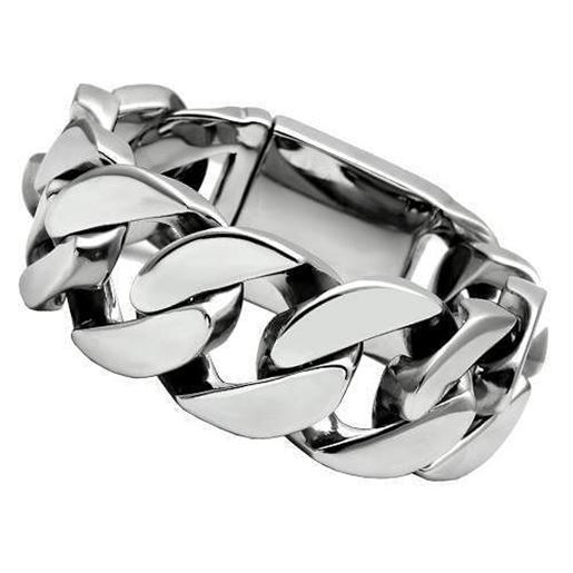 Picture of TK338 - Stainless Steel Bracelet High polished (no plating) Men No Stone No Stone