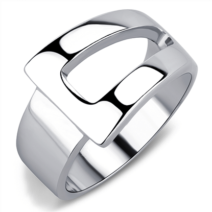 Picture of TK3438 - Stainless Steel Ring High polished (no plating) Women No Stone No Stone