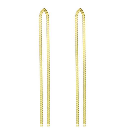 Picture of TK3531 - Stainless Steel Earrings IP Gold(Ion Plating) Women No Stone No Stone