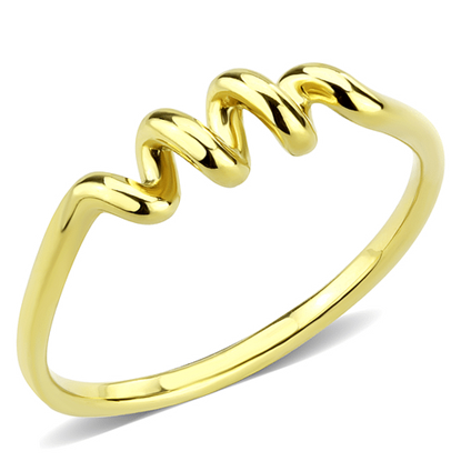 Picture of TK3626 - Stainless Steel Ring IP Gold(Ion Plating) Women No Stone No Stone