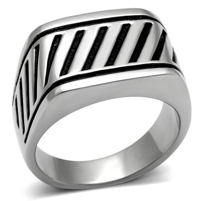 Foto de TK380 - Stainless Steel Ring High polished (no plating) Men No Stone No Stone