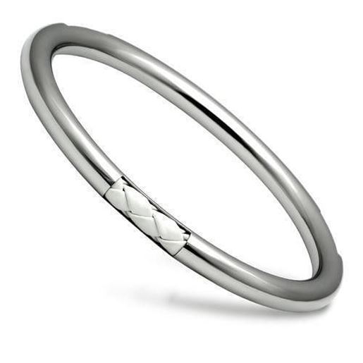 Picture of TK407 - Stainless Steel Bangle High polished (no plating) Women No Stone No Stone