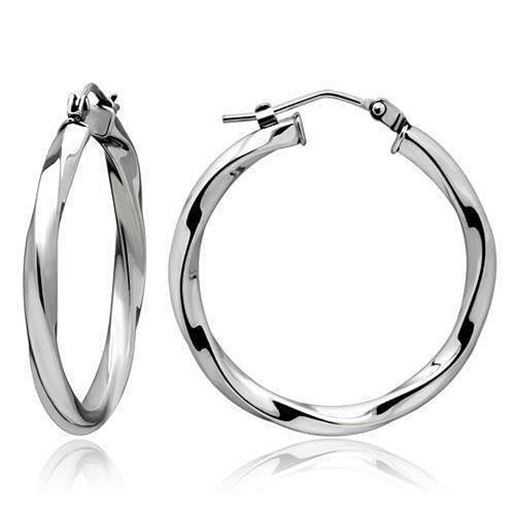 Picture of TK428 - Stainless Steel Earrings High polished (no plating) Women No Stone No Stone