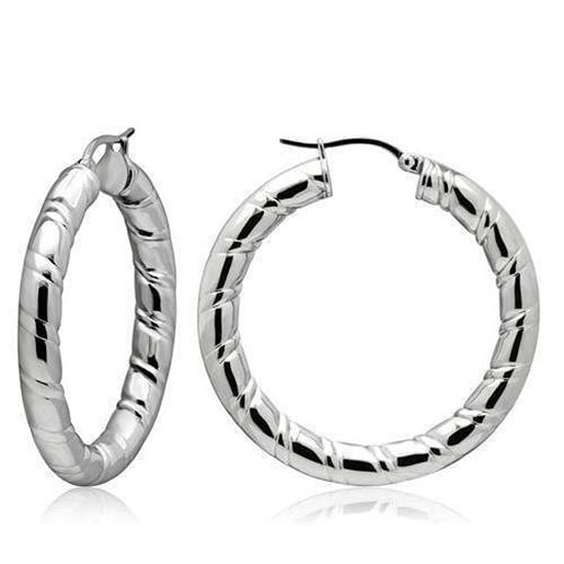 Picture of TK431 - Stainless Steel Earrings High polished (no plating) Women No Stone No Stone