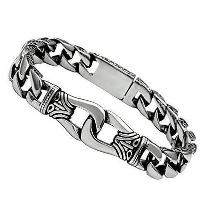 Picture of TK435 - Stainless Steel Bracelet High polished (no plating) Men No Stone No Stone