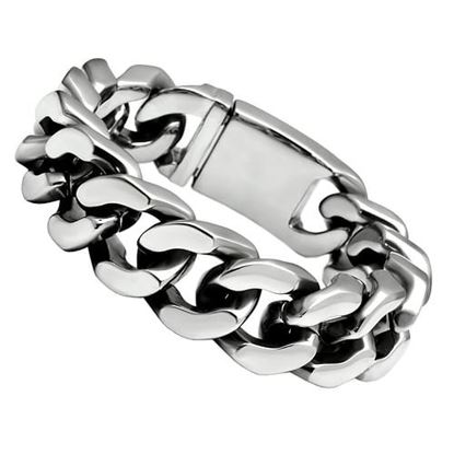 Picture of TK442 - Stainless Steel Bracelet High polished (no plating) Men No Stone No Stone