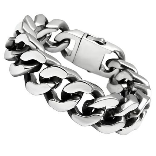 Picture of TK445 - Stainless Steel Bracelet High polished (no plating) Men No Stone No Stone