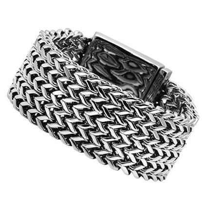 Picture of TK451 - Stainless Steel Bracelet High polished (no plating) Men No Stone No Stone