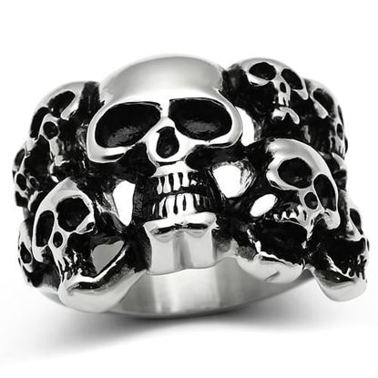 Picture of TK471 - Stainless Steel Ring High polished (no plating) Men No Stone No Stone