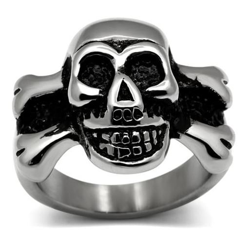 Picture of TK474 - Stainless Steel Ring High polished (no plating) Men No Stone No Stone