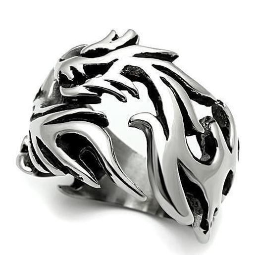 Picture of TK479 - Stainless Steel Ring High polished (no plating) Men No Stone No Stone