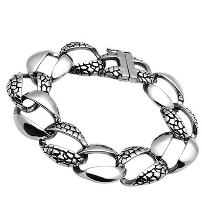 Picture of TK565 - Stainless Steel Bracelet High polished (no plating) Men No Stone No Stone