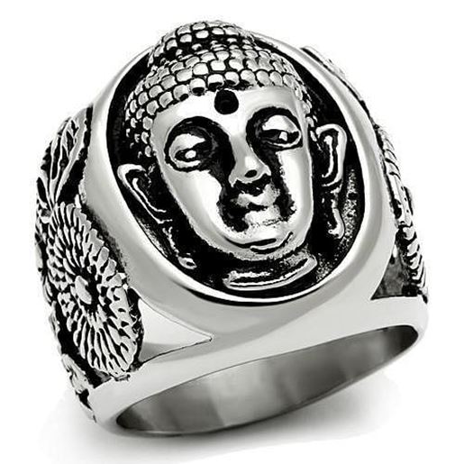 Picture of TK582 - Stainless Steel Ring High polished (no plating) Men No Stone No Stone