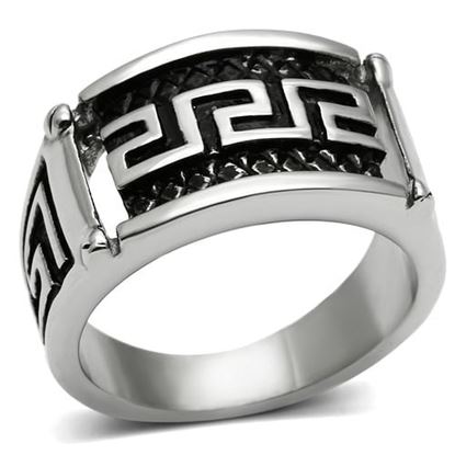 Picture of TK584 - Stainless Steel Ring High polished (no plating) Men No Stone No Stone