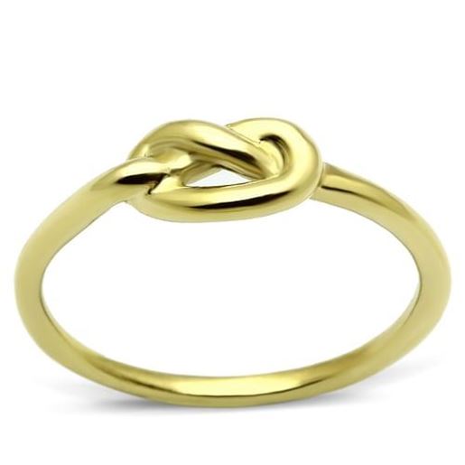 Picture of TK630G - Stainless Steel Ring IP Gold(Ion Plating) Women No Stone No Stone