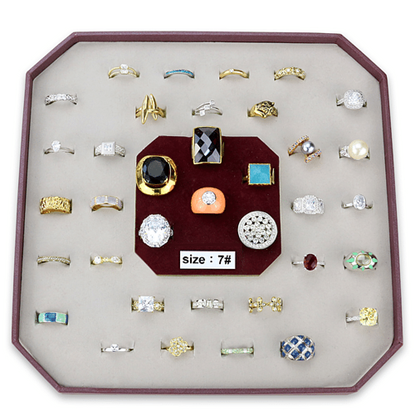 Picture of VK-009-SIZE7 - Brass Ring Assorted Women Assorted Assorted