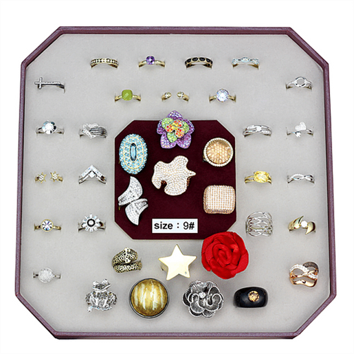 Picture of VK-030-SIZE9 - Brass Ring Assorted Women Assorted Assorted