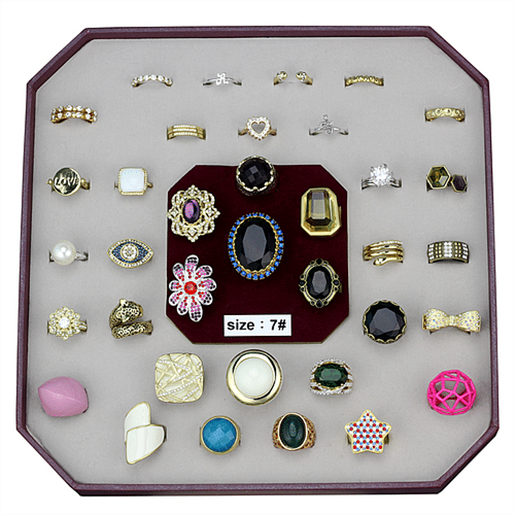 Picture of VK-034-SIZE7 - Brass Ring Assorted Women Assorted Assorted