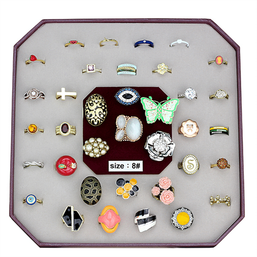 Picture of VK-038-SIZE8 - Brass Ring Assorted Women Assorted Assorted