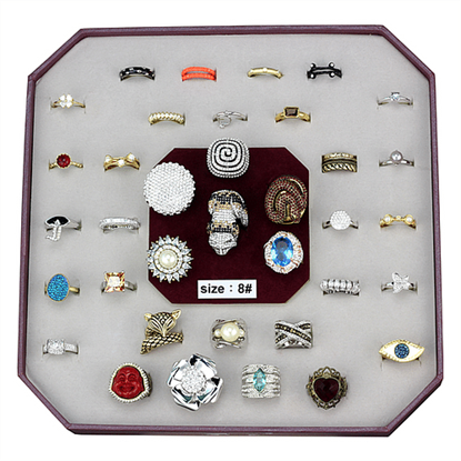 Picture of VK-053-SIZE8 - Brass Ring Assorted Women Assorted Assorted