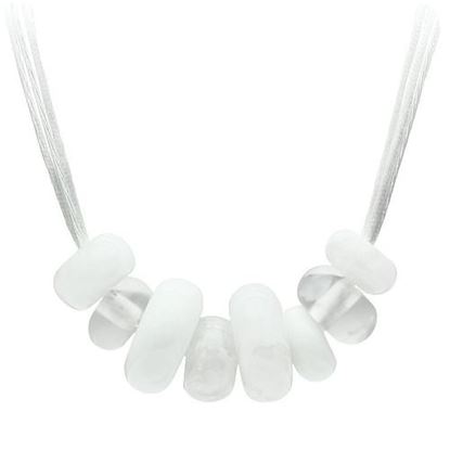 Picture of VL024 - Resin Necklace N/A Women Synthetic White