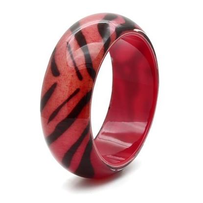 Picture of VL036 - Resin Bangle N/A Women Synthetic Animal pattern