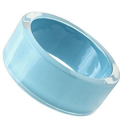 Picture of VL045 - Resin Bangle N/A Women Synthetic Sea Blue