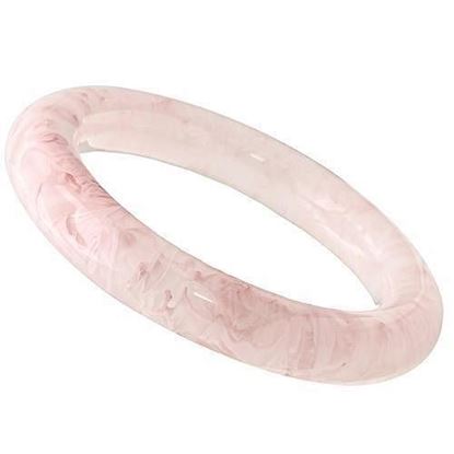 Picture of VL046 - Resin Bangle N/A Women No Stone Light Rose