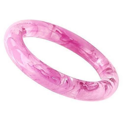 Picture of VL055 - Resin Bangle N/A Women No Stone Light Peach