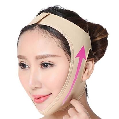 Picture of Facial Slimming Bandage Face V Shaper Relaxation Lift Up Belt Reduce Double Chin Tool Skin Care Mask