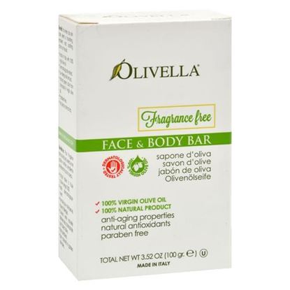 Picture of Olivella Fragrance Free Face And Body Bar - 3.52 oz