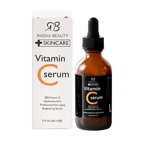 Picture of Vc  Essence Small Orange Bottle Fades Acne Brightens Skin Tone Improves Dullness Vitamin C 60ml