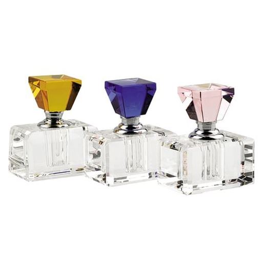 Picture of 3 pc Rainbow Crystal Perfume Bottle Set