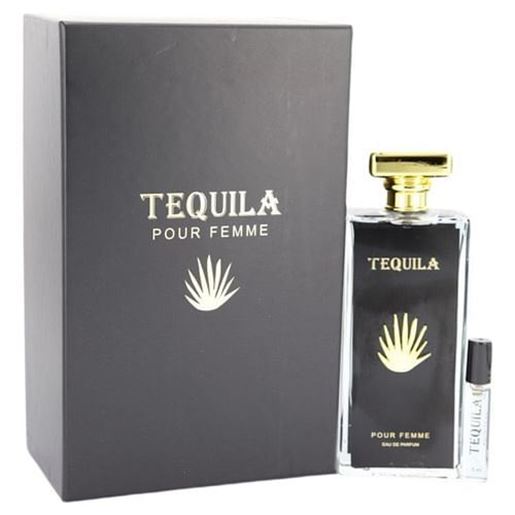 Picture of Tequila Pour Femme Noir by Tequila Perfumes Eau De Parfum Spray with Free Mini .17 oz EDP 3.3 oz (Women)