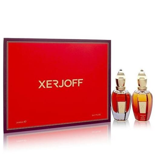 Picture of Shooting Stars Amber Gold & Rose Gold by Xerjoff Gift Set -- 1.7 oz EDP in Amber Gold + 1.7 oz EDP in Rose Gold (Women)