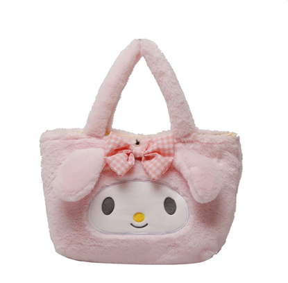 图片 My Melody Sanrio Hello Kitty Plush Handbag