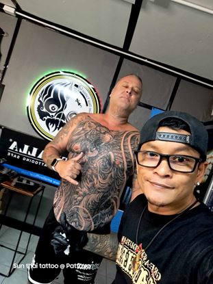 Sun Thai tattoo artist Bangkok